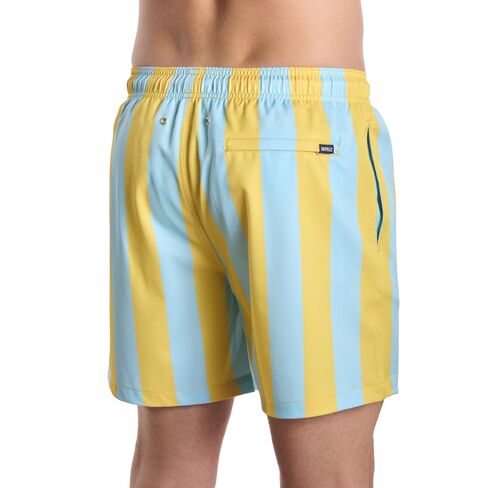 Capelle Miami Coastal Cabana, Sun and Sky Hybrid Short, Compression Lined Swim and Resort Trunk in Kuwait