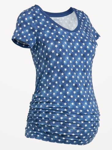 Old Navy Maternity Scoop-Neck T-Shirt - Stars in Saudi Arabia