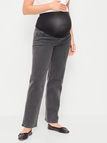 Old Navy Maternity Full Panel OG Loose Jeans - Orion in Saudi Arabia