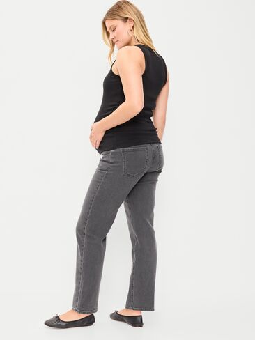 Old Navy Maternity Full Panel OG Loose Jeans - Orion in Saudi Arabia