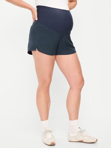 شورت Old Navy للحوامل بخصر مطاطي قابل للتمدد - درزة داخلية 3 بوصة - Dusk Navy in Saudi Arabia