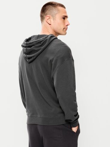 Old Navy French Terry Pullover Hoodie - Gray in Saudi Arabia
