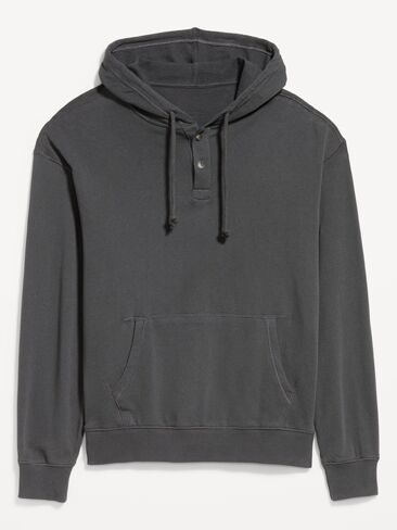 Old Navy French Terry Pullover Hoodie - Gray in Saudi Arabia