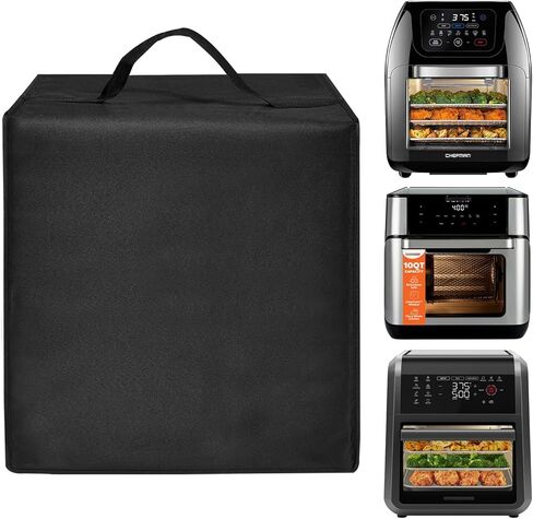 Dust Cover Compatible with CHEFMAN Air Fryer Heavy Duty Heat-Resistant Nylon Covers Case for Nuwave Brio 10-IN-1 Air Fryer Rotisserie Convection Oven in Saudi Arabia