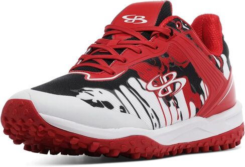 حذاء Boombah Viper للرجال على العشب - جرافيتي بالتنقيط - خيارات ألوان متعددة - مقاسات متعددة in Kuwait