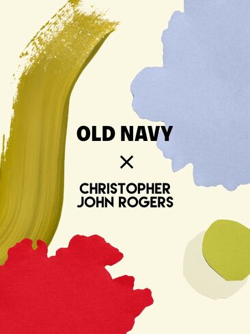 Old Navy Old Navy x كريستوفر جون روجرز جان بيبلوم هالتر توب - شطف in Kuwait