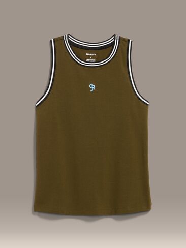 Old Navy Old Navy x Christopher John Rogers Tank Top - Dark Lichen in Saudi Arabia