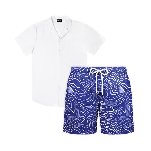 Capelle Miami Shore Break - Men's Matching Resort Set in Kuwait