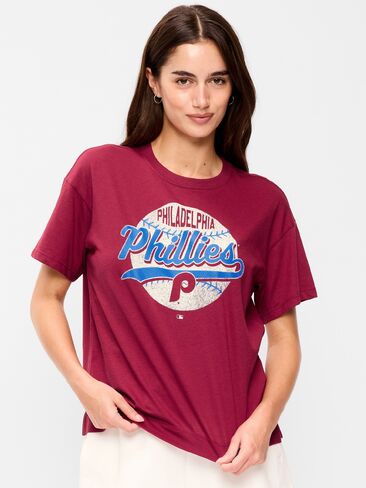 Old Navy Philadelphia Phillies Crew-Neck T-Shirt for Women - Philadelphia Phillies in Saudi Arabia