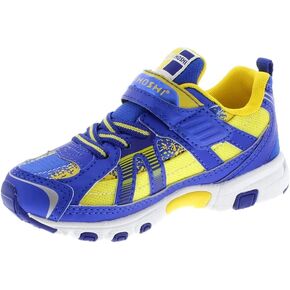 TSUKIHOSHI 3570 Storm Strap-Closure Machine-Washable Baby Sneaker Shoe with Wide Toe Box and Slip-Resistant, Non-Marking Outsole