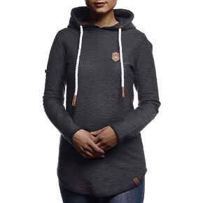 Leif Nelson women's Hoodie Pullover Hooded oversize Sweatshirt Sweater Longsleeve Long Sleeve Casual LN1900