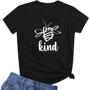 ROSEPARK Womens Cute Graphic Printed Tees T-Shirts