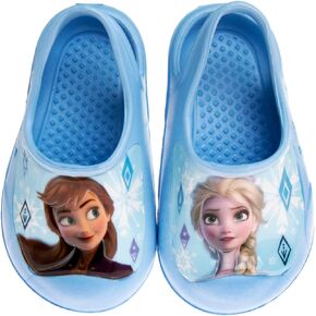 Josmo Girls Clog Water Slides Frozen Minnie Mouse Summer Sandal Kids Pool Shoes Backstrap Closed Toe Sport Athletic Character Slip On Clogs (Size 5-12 Toddler/Little Kid)