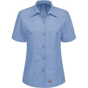 Red Kap Women's Short Sleeve Work Shirt with Mimix
