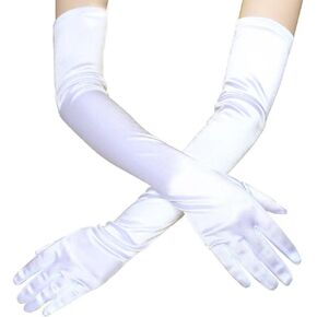 Long Gloves Party Dance Gloves 1920s Opera Gloves Wedding Gloves for Women