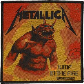 Metallica Standard Patch: Jump In The Fire (loose)