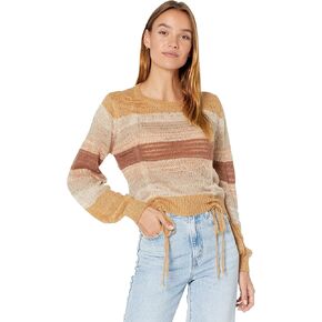 سترة مخططة بأكمام طويلة من Saltwater Luxe Mabel in Kuwait