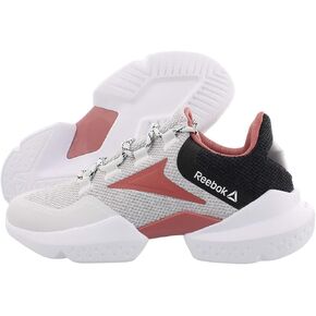 Reebok Split Fuel Womens Shoes Size 8.5, Color: Grey/Black/Pink