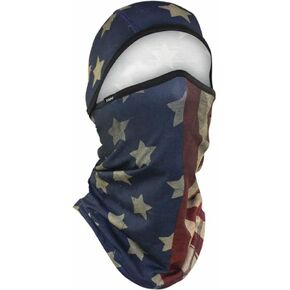 Zanheadgear WB4L114 Convertible Balaclava SportFlex Series Solid Black