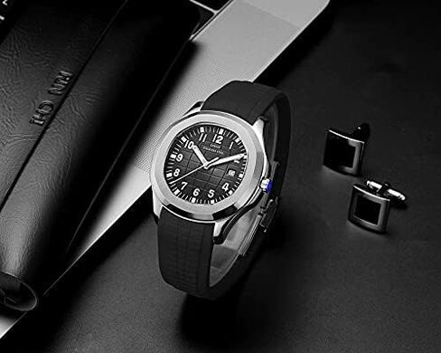TIME WARRIOR Men's Watches LGXIGE Brand Luxury Fashion Casual Watch AAA Men's Wrist Sport Watch Patek Style Watch for Men in Saudi Arabia