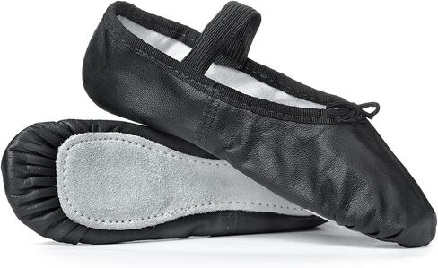 Theatricals Girls Beginner Leather Full Sole Ballet Shoes in Saudi Arabia