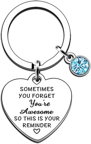 AMZQ Inspirational Birthday Gifts for Women Encouragement Gifts Keyring for Friend Her BFF Thank You Appreciation Gifts for Colleague Coworker Boss Teacher in Saudi Arabia