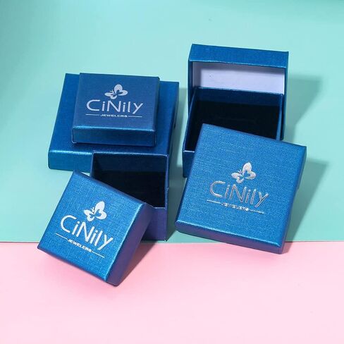 CiNily أوبال استرخى إسقاط أقراط للنساء الفتيات 18K الذهب الأبيض مطلي ملاحظة/بار/القط أقراط الأحجار الكريمة مجوهرات هدية in Saudi Arabia