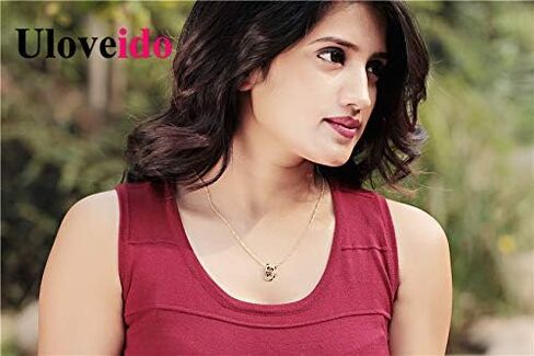Uloveido Black Panda Necklaces Animal Pendants Gold Color Cute Lovely Necklace Jewelry Gifts for Girls Y315 in Saudi Arabia