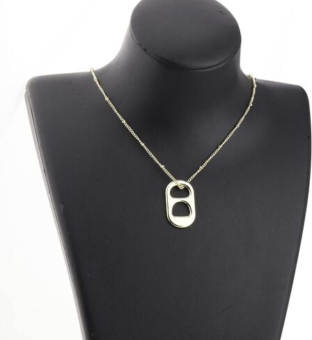 Lywjyb Birdgot TV Show Inspired Gift Soda Can Tab Necklace OBX Gift Ring Pull Necklace for Girl Sister in Saudi Arabia