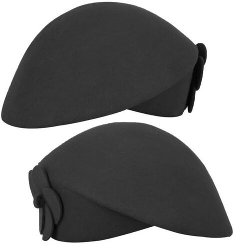 INOGIH Wool Blend French Beret Hat for Women Solid Beanie Cap Stretchable Winter Warm Beret in Saudi Arabia