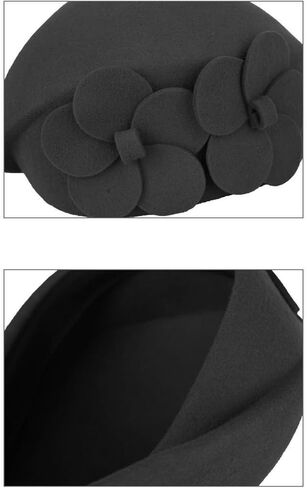 INOGIH Wool Blend French Beret Hat for Women Solid Beanie Cap Stretchable Winter Warm Beret in Saudi Arabia