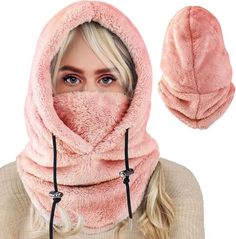 قبعة الشتاء الرجالية من BINE قناع وجه للطقس البارد وغطاء رأس بالاكلافا للرياضات الخارجية ومقاوم للرياح in Kuwait