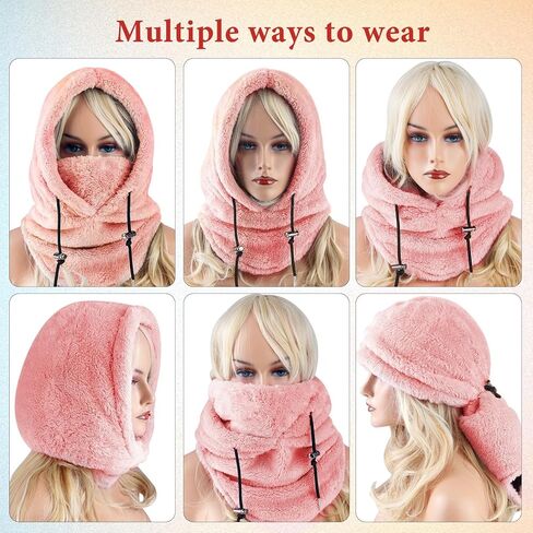 قبعة الشتاء الرجالية من BINE قناع وجه للطقس البارد وغطاء رأس بالاكلافا للرياضات الخارجية ومقاوم للرياح in Kuwait