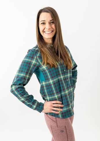 Club Ride Women's Liv'n Flannel Shirt - Stylish & Versatile Comfort for Biking and Hiking Outdoor Adventures in Saudi Arabia