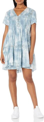 Lucky Brand Women's Lace Tiered Dress in Saudi Arabia