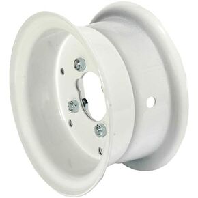 379 6" Go Kart Split Rim Assembly with 4 Mounting Holes in 2 7/8" Bolt Circle, 3 5/8" Wide; Fits 6" Tire with Tube.