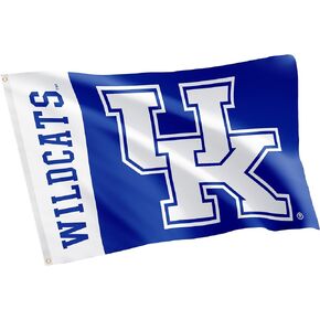 Desert Cactus University of Kentucky Flag Wildcats UK Flags Banners 100% Polyester Indoor Outdoor 3x5 (Team Name)