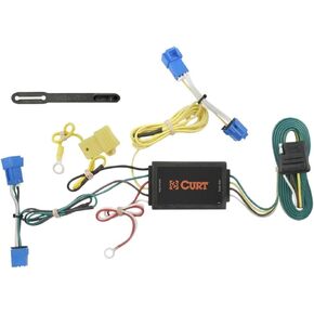 Curt Manufacturing 56044 Vehicle-Side Custom 4-Pin Trailer Wiring Harness,Fits Select Cadillac CTS Sedan,Coupe ,Black