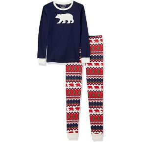 by Hatley Kids' Long Sleeve Appliqué Pajama Set