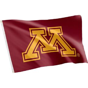 Desert Cactus University of Minnesota Flag Golden Gophers Flags Banners 100% Polyester Indoor Outdoor 3x5 (Style 1)