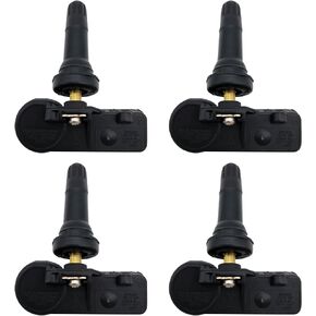 4 Pack Tire Pressure Sensor 315Mhz Tire Pressure Monitoring System (TPMS) Sensor for Buick Cadillac Chevrolet GMC Pontiac Hummer Replaces# 13598771 13598772 13586335 13581558
