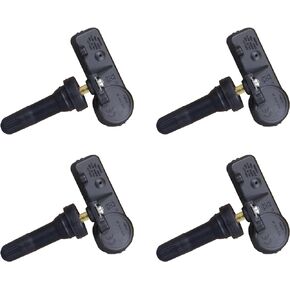 Tire Pressure Sensor 433 Mhz Compatible with Chrysler Town & Country Dodge Ram 1500 2500 3500 Jeep Fiat Replaces OE 56029398AA,56029398AB Set of 4pcs Tire Pressure Monitoring System Sensor