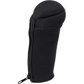 GG Grand General 99869 Matte Black Carbon Fiber Gear Shift Knob Cover w/Red Stitching