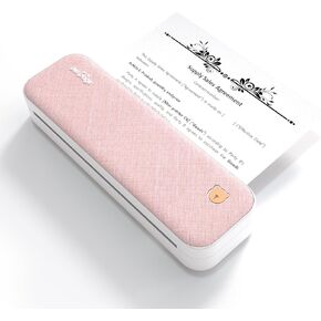 طابعة حرارية محمولة مقاس A4، تدعم الحروف الأمريكية مقاس 8.26 بوصة × 11.69 بوصة، سفر لاسلكي عبر البلوتوث بدون حبر متوافق مع نظامي Android وiOS، طباعة المستندات، ورق الوشم، الصور (رمادي) in Kuwait