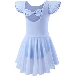 Ballet Leotards for Girls Toddler Dance leotards Short/Long Sleeve Skirt Ballerina Outfits