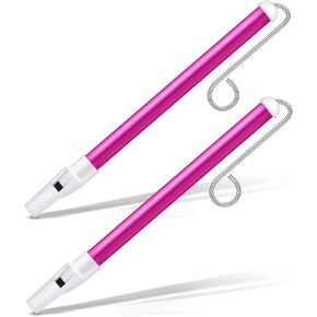 Yeshone 2 جهاز كمبيوتر شخصى الشريحة صافرة أداة الشريحة صافرة لعبة صافرة الشريحة للبالغين صافرة سخيفة صفارة بلاستيكية الشريحة مع قضبان منزلقة الفولاذ المقاوم للصدأ للألعاب، الأرجواني in Kuwait