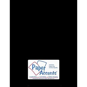 Chipboard 8.5x11 2X Heavy 90pt 25pcPk Black