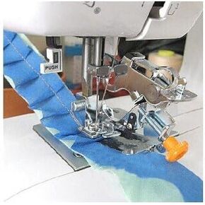HONEYSEW Ruffler Foot for Singer Brother Juki Low Shank Sewing Machine (2 Style)