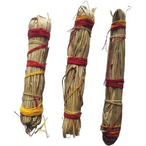 Kusha Grass Bundles 3 pcs for Puja Pooja Dharba Dub