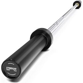 Synergee 15lb Technique Barbell Aluminum Bar for Form & Technique Training for Power & Olympic Lifting.